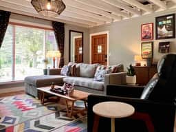 Stylish Farmhouse w/ Huge Backyard